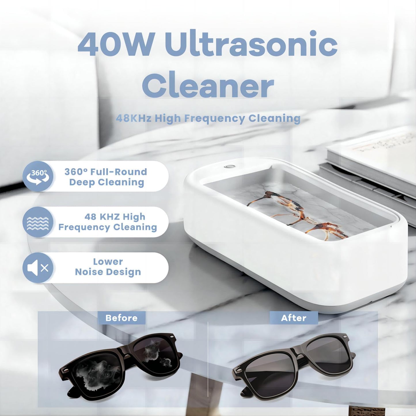 Homeoracle™ Ultrasonic Cleaning Machine