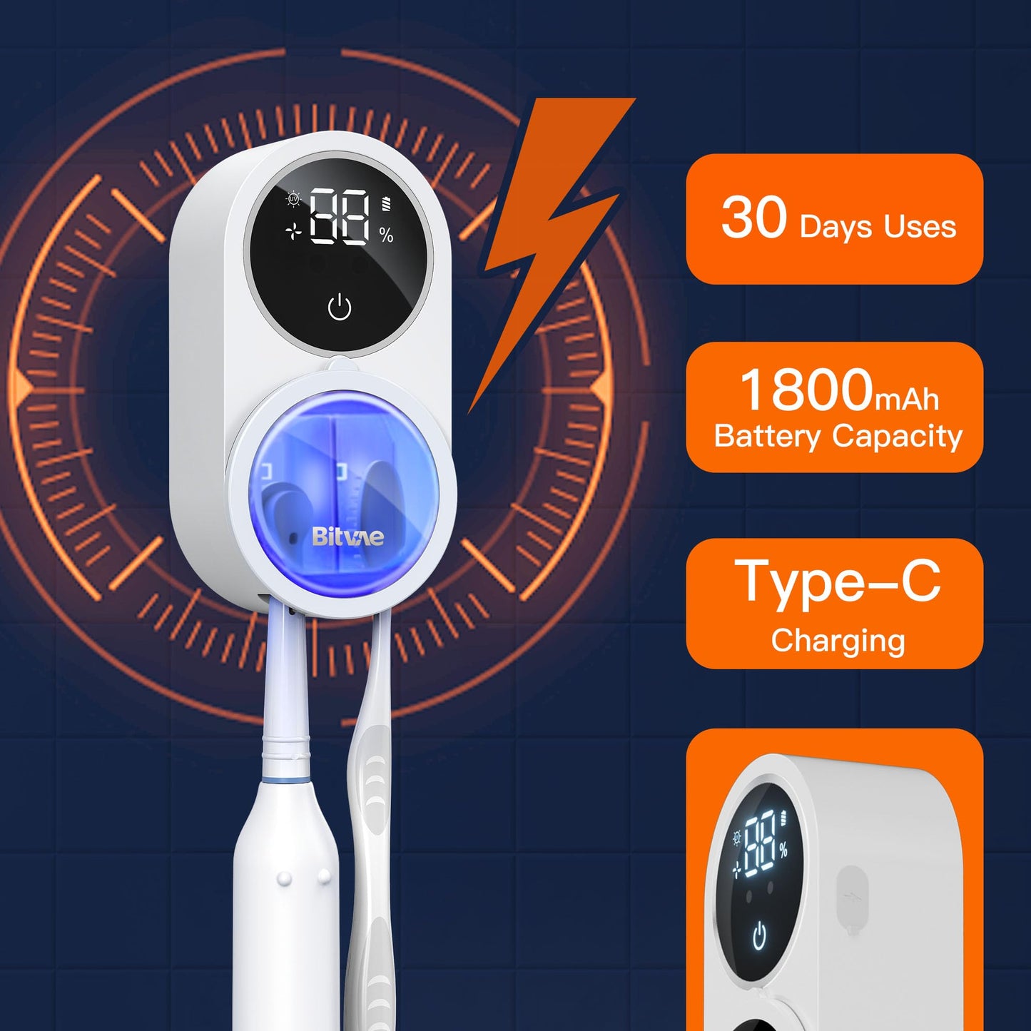 Homeadvisor™ Toothbrush Sterilizer Pro