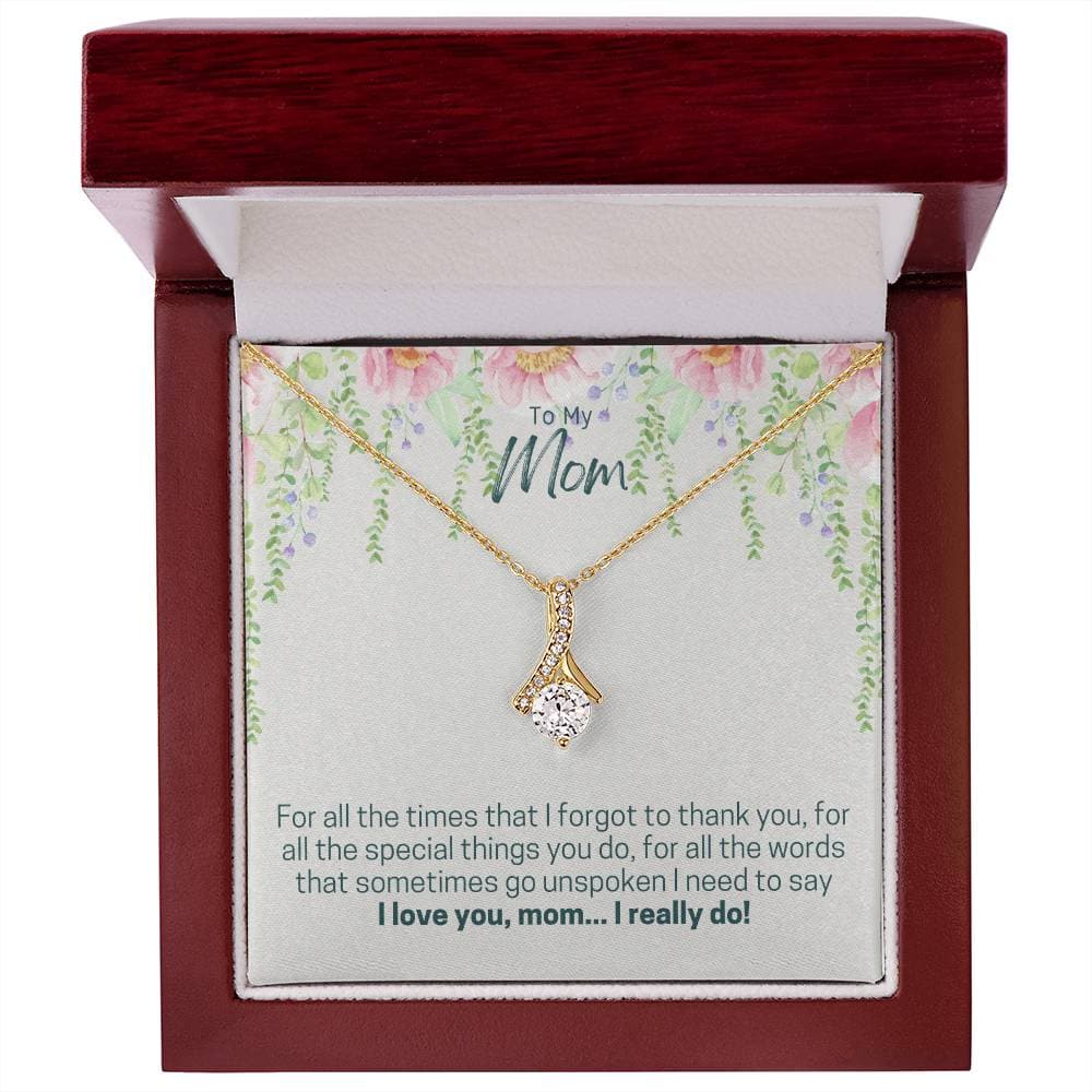 Love Necklace for Mom